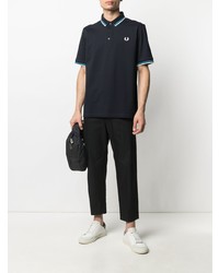 Polo bleu marine Fred Perry