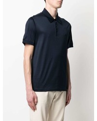 Polo bleu marine Brioni