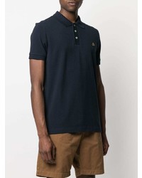 Polo bleu marine Moose Knuckles