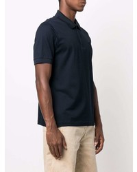 Polo bleu marine Dunhill