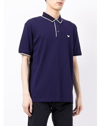 Polo bleu marine Emporio Armani