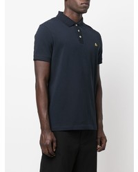 Polo bleu marine Moose Knuckles