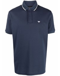 Polo bleu marine Emporio Armani