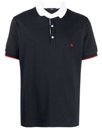 Polo bleu marine Fay