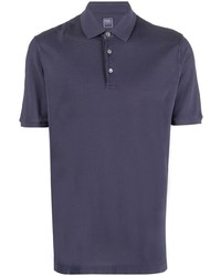 Polo bleu marine Fedeli