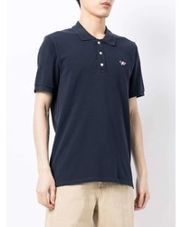 Polo bleu marine MAISON KITSUNÉ