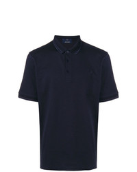 Polo bleu marine Fred Perry X Art Comes First