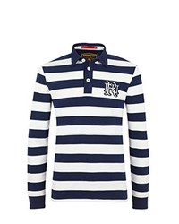 Polo bleu marine Front Up Rugby