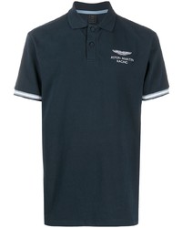 Polo bleu marine Hackett