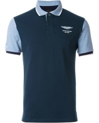 Polo bleu marine Hackett