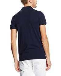 Polo bleu marine Hilfiger Denim