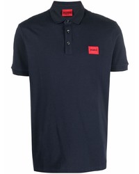 Polo bleu marine Hugo