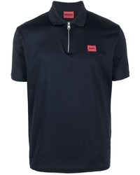 Polo bleu marine Hugo