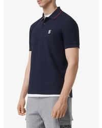 Polo bleu marine Burberry