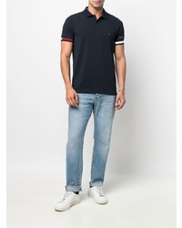 Polo bleu marine Tommy Hilfiger