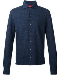 Polo bleu marine Isaia