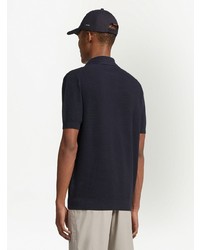 Polo bleu marine Zegna