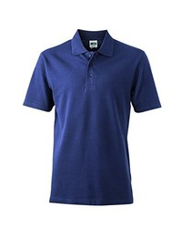 Polo bleu marine James & Nicholson