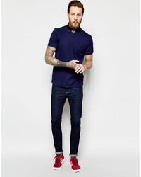 Polo bleu marine Ted Baker