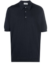 Polo bleu marine John Smedley