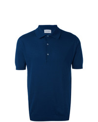 Polo bleu marine John Smedley