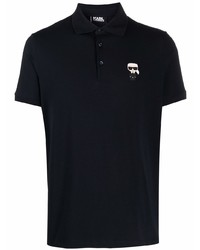 Polo bleu marine Karl Lagerfeld