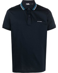 Polo bleu marine Karl Lagerfeld