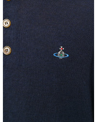 Polo bleu marine Vivienne Westwood