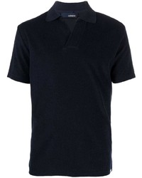 Polo bleu marine Lardini