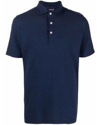 Polo bleu marine Lardini