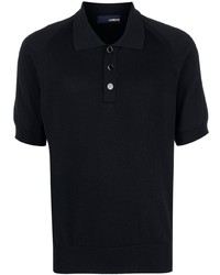 Polo bleu marine Lardini