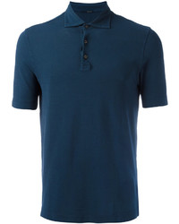 Polo bleu marine Lardini