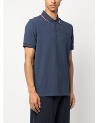 Polo bleu marine Moncler