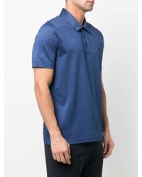 Polo bleu marine Canali