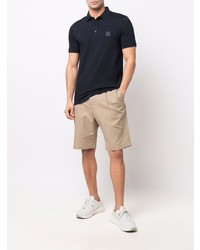 Polo bleu marine BOSS