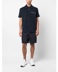 Polo bleu marine Moncler