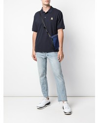 Polo bleu marine Moschino