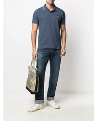 Polo bleu marine Stone Island