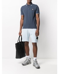 Polo bleu marine Stone Island