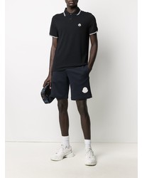 Polo bleu marine Moncler