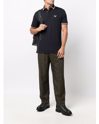 Polo bleu marine Emporio Armani