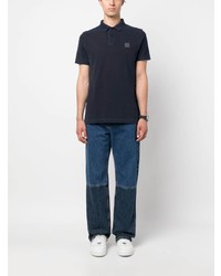 Polo bleu marine Stone Island