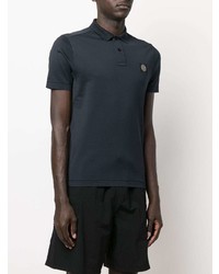 Polo bleu marine Stone Island