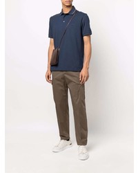 Polo bleu marine Z Zegna