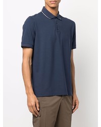 Polo bleu marine Z Zegna