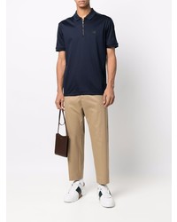 Polo bleu marine BOSS