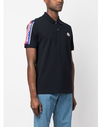 Polo bleu marine Moncler