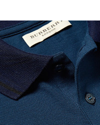 Polo bleu marine Burberry