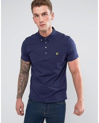 Polo bleu marine Lyle & Scott