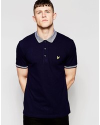 Polo bleu marine Lyle & Scott